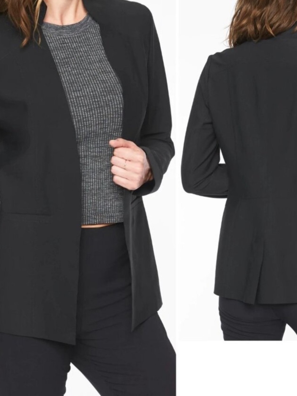 Athleta Cosmic Blazer Size 12 - Picture 4 of 5